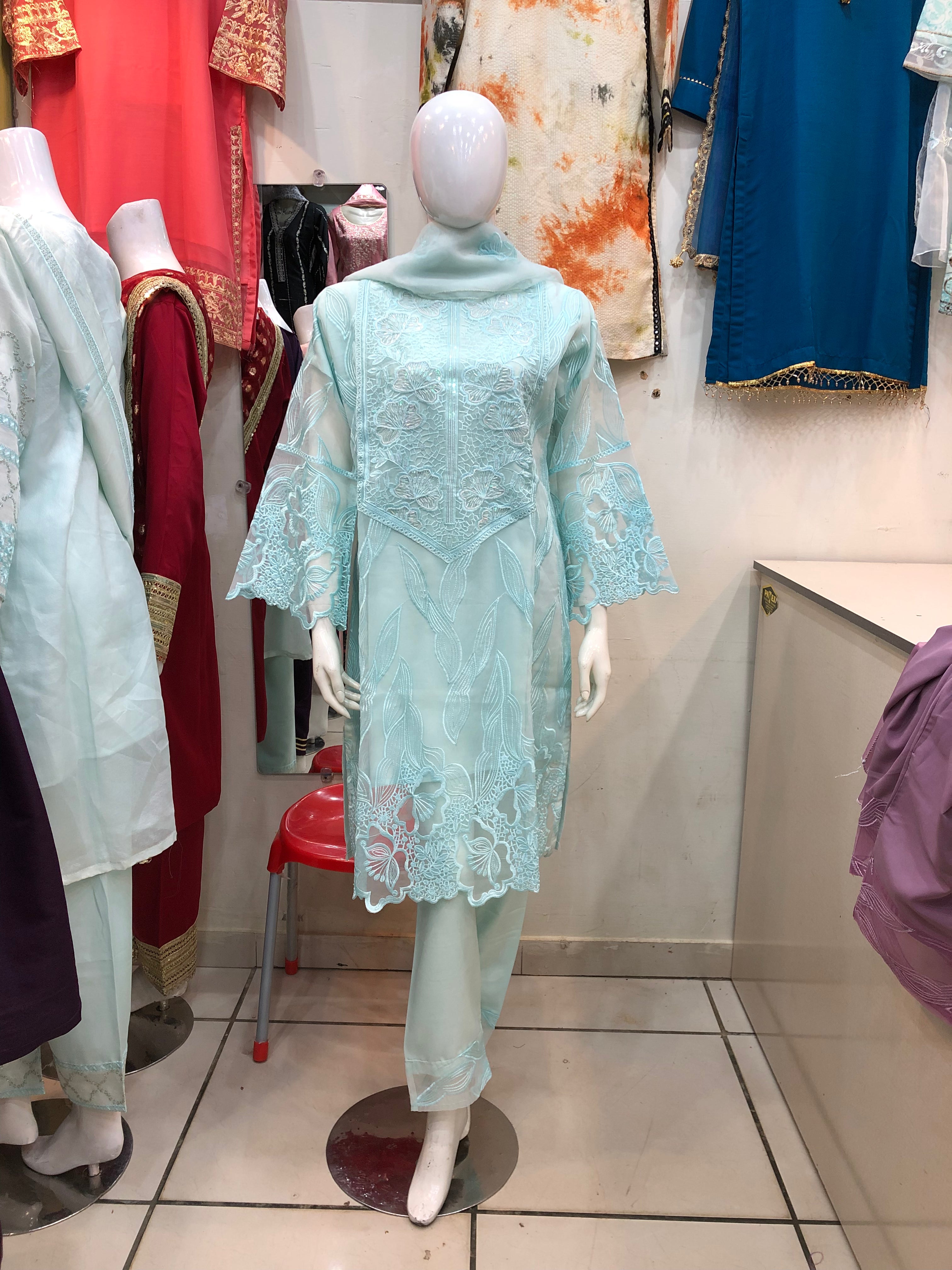 πΈ 3-Piece Fancy Cotton Design Pink β Timeless Elegance for Every Occasion